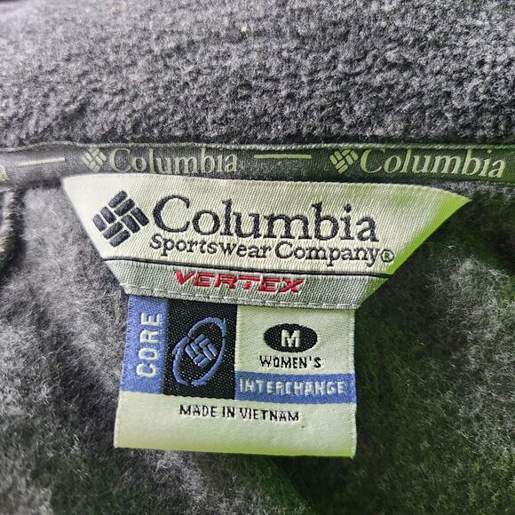 Columbia Womens M Interchange Jacket Blue & Pink Core Vertex with fleece lining - Picture 5 of 11